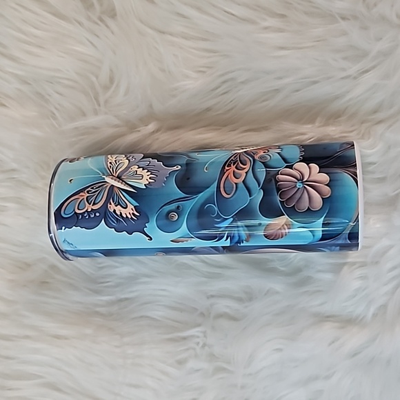 Butterflies tumbler - Picture 2 of 2